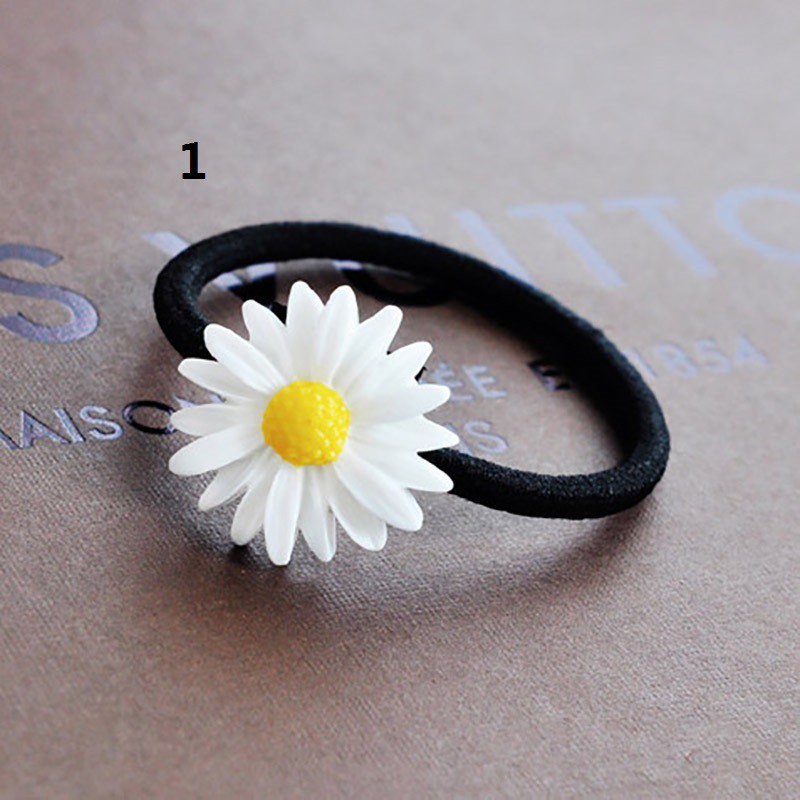 Kẹp tóc kim loại hình hoa xinh xắn cho nữ