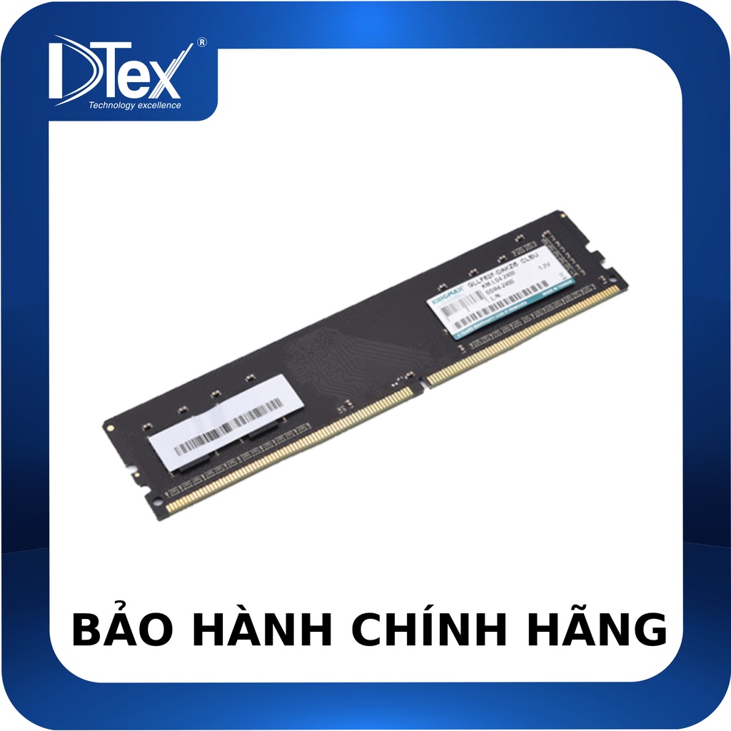 Ram Kingmax 4GB, 8GB DDR4 2400MHz for PC - Hàng Chính Hãng