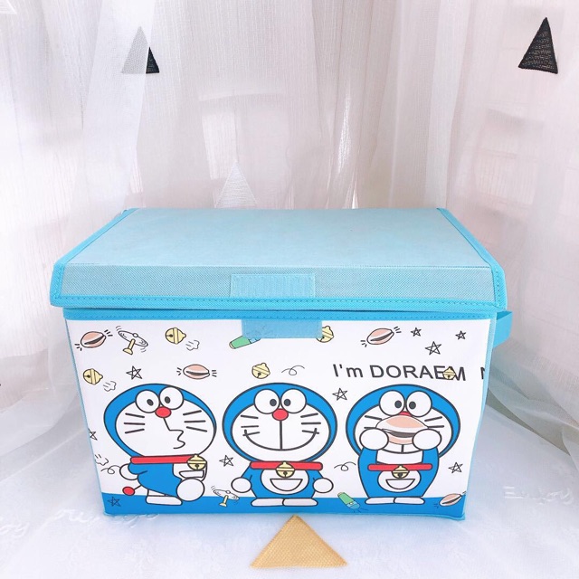 Hộp đựng đồ Doraemon có nắp đậy ❤️Doraemon Shopp❤️