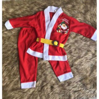 Bộ ông già noel cho bé kèm mũ
