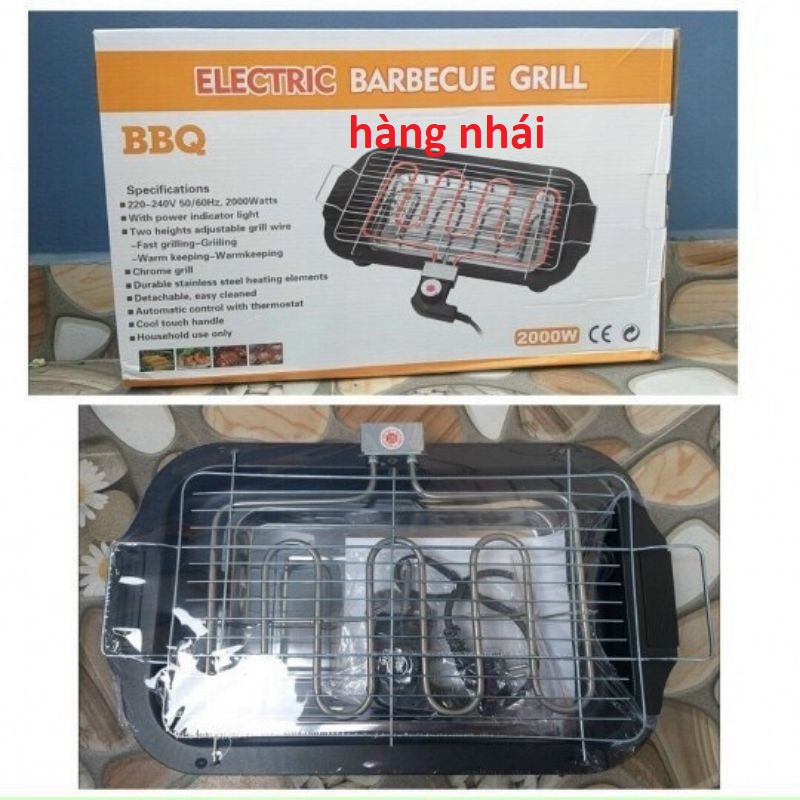 BẾP NƯỚNG ĐIỆN KHÔNG KHÓI ELECTRIC BARBECUE GRILL MẪU 2021 hàng siêu bền