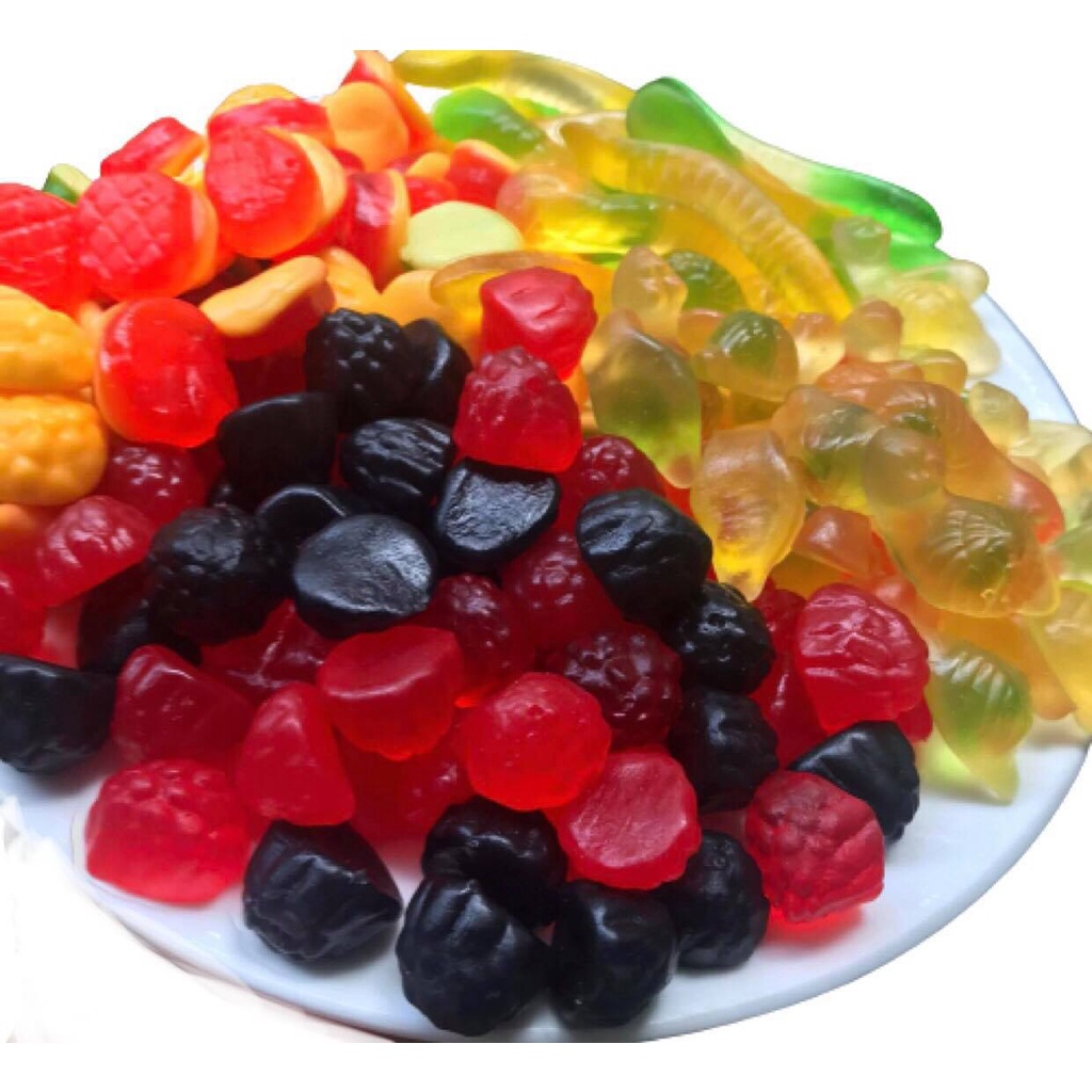100gr kẹo dẻo chíp chíp trái cây khách ăn thử