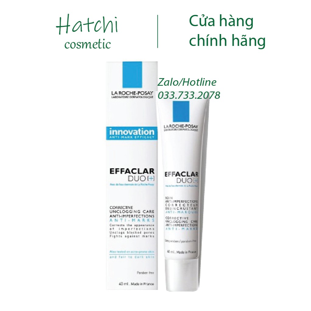 Kem Ngừa Mụn Hỗ Trợ Cải Thiện Effaclar Duo+ 15ml/40ml