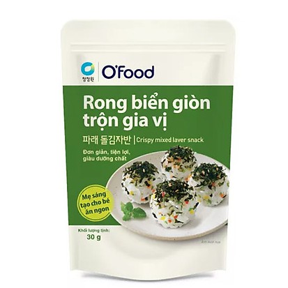 Rong biển giòn trộn gia vị miwon O'food 30g - Rong biển rắc cơm