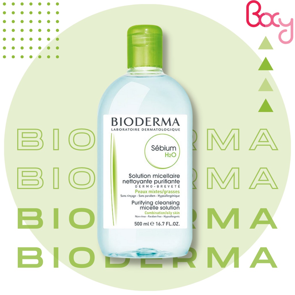 Nước Tẩy Trang Bioderma Sebium H20 100ml~500ml