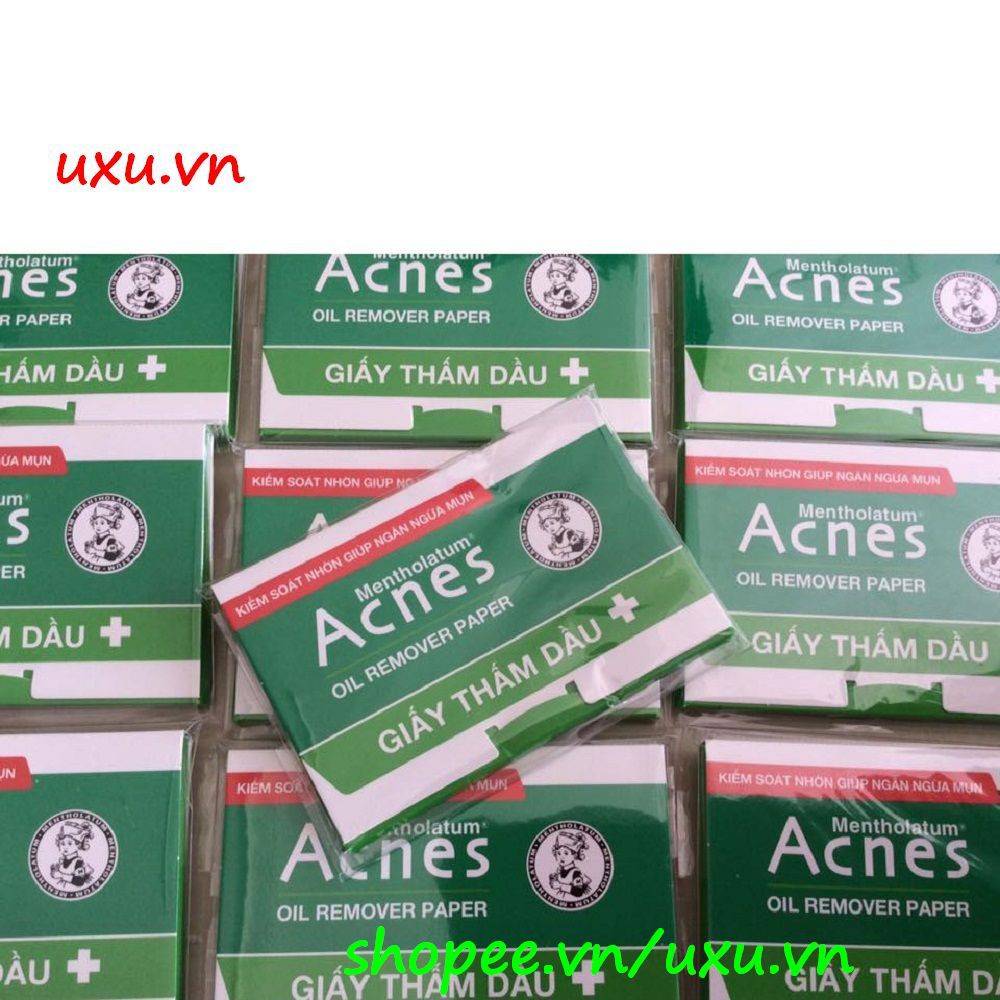 Gói 100 Tờ Giấy Thấm Dầu Acnes Oil Remover Paper, Với uxu.vn Tất Cả Là Chính Hãng. | BigBuy360 - bigbuy360.vn