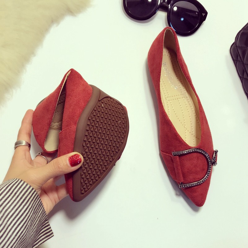 Giày Cao Gót Mũi Nhọn Đính Đá Thời Trang Xuân Hè Hàn Quốc | BigBuy360 - bigbuy360.vn