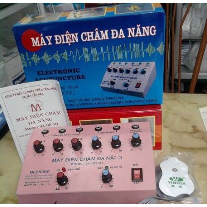 Máy điện châm đa năng 6 rắc có massager - [ Quầy Thuốc Bảo Lâm ] -[Chính Hãng]