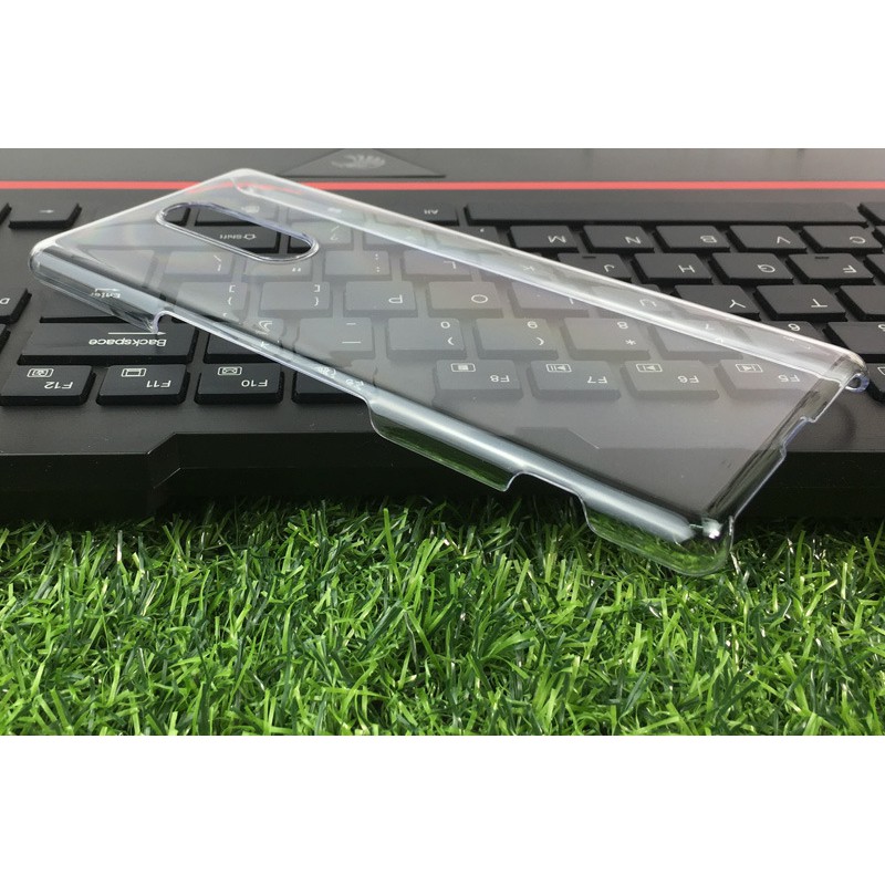 Ốp lưng Sony Xperia 1 nhựa CỨNG TRONG SUỐT