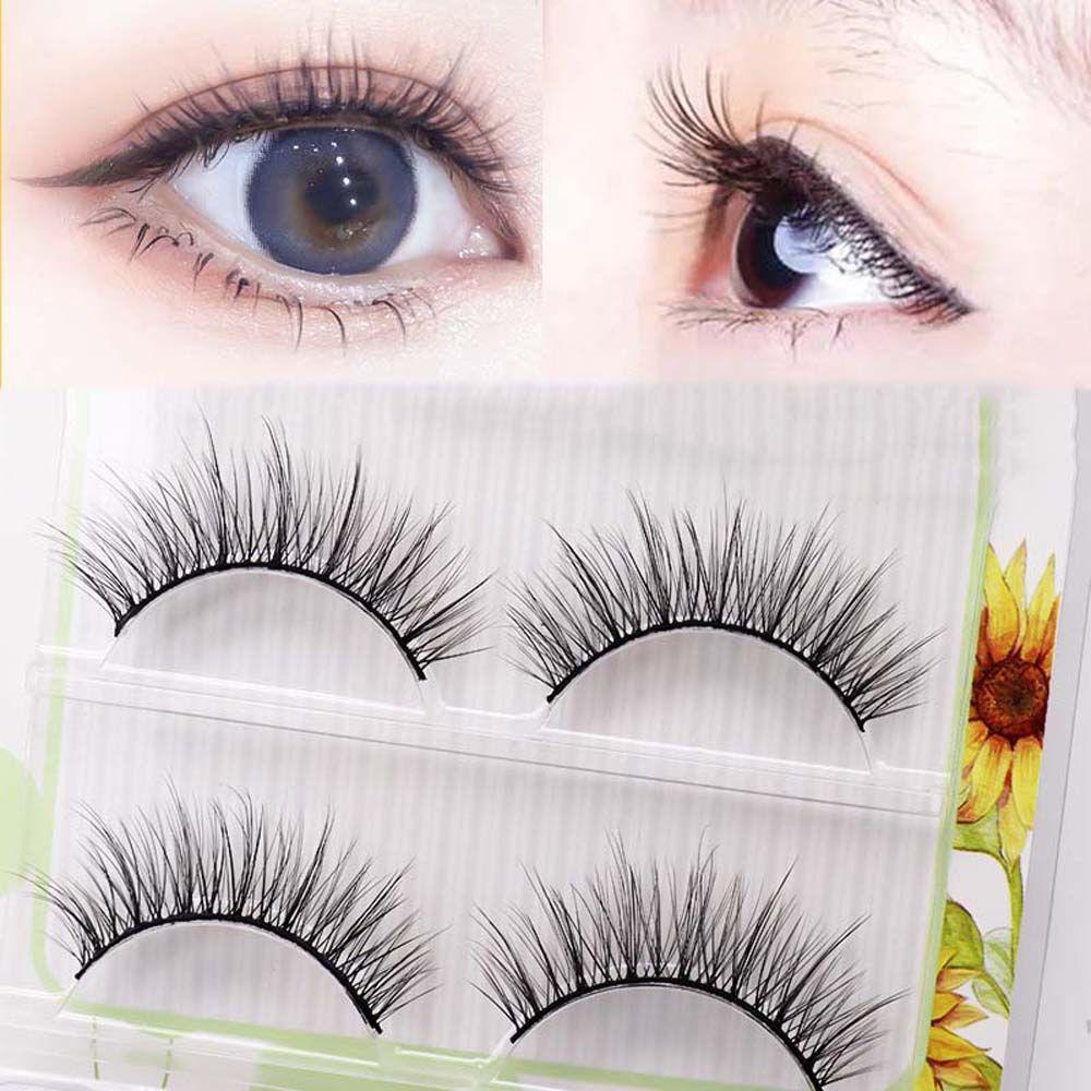 Bộ 3 Cặp Lông Mi Giả Dày Và Dài Toàn Diện Cho Nữ