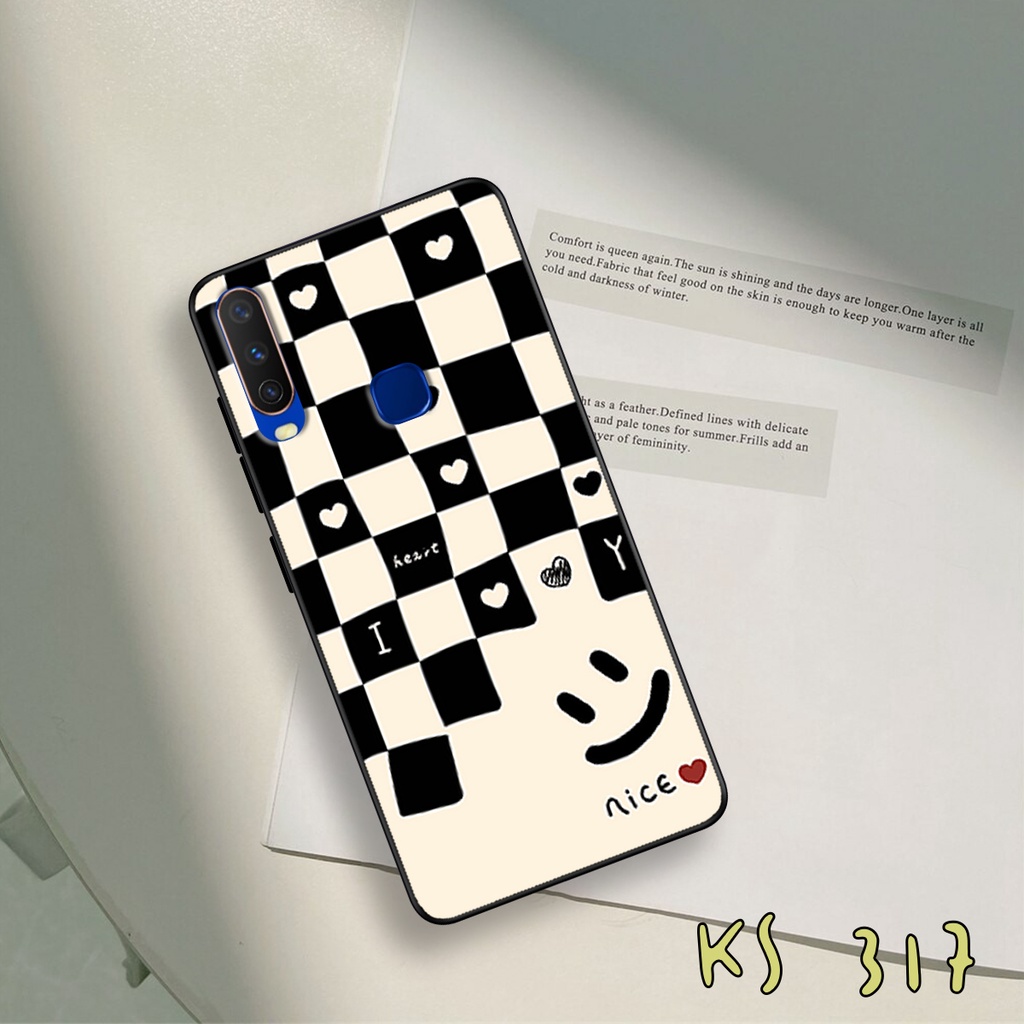 Ốp lưng Vivo Y12 - Y15 - Y17 - U10 - Ốp in hình họa tiết caro bền, đẹp