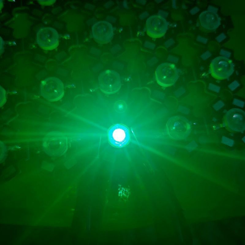 10 bóng led siêu sáng Luxeon 1W lá