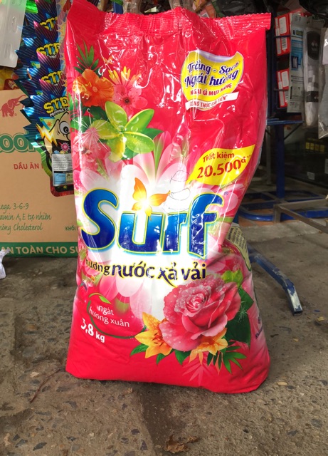 Bột Giặt Surf Hương Nước Xả Vải Ngát Hương Bịch 5.8kg