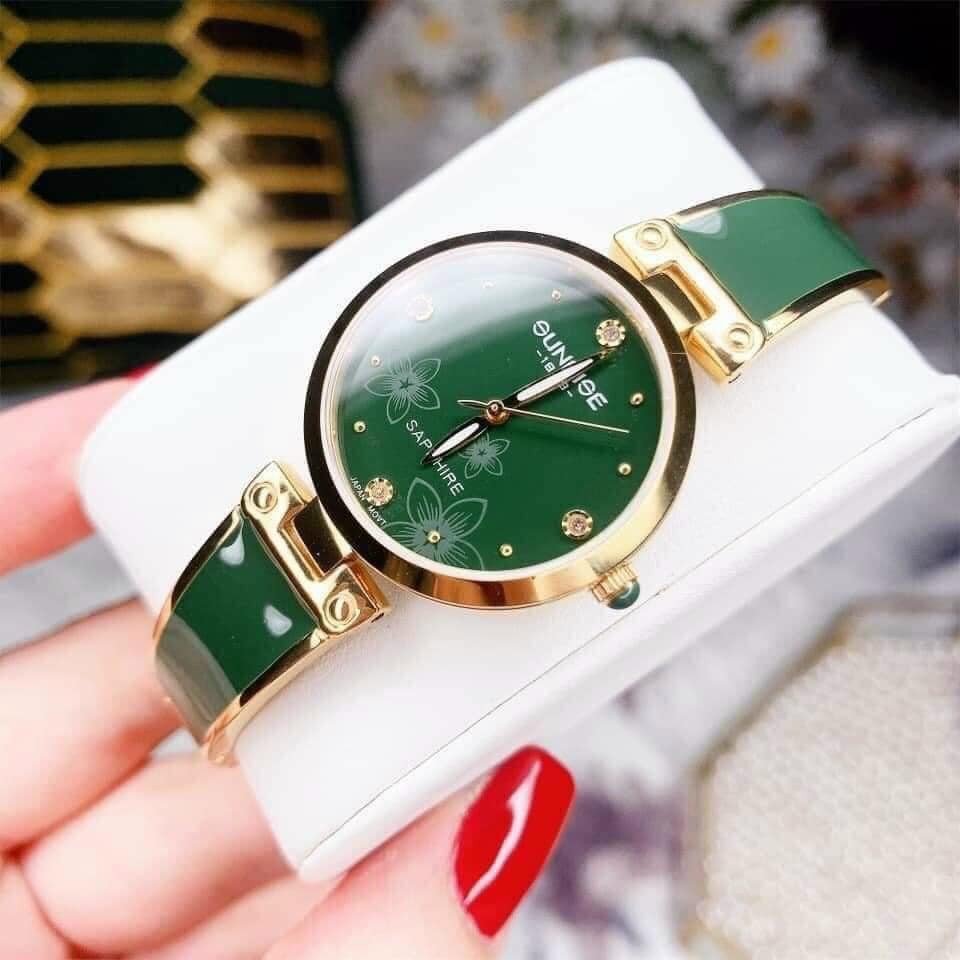 Đồng hồ Sunrise nữ chính hãng Nhật Bản L9991SA-XL - kính saphire chống trầy - bảo hà