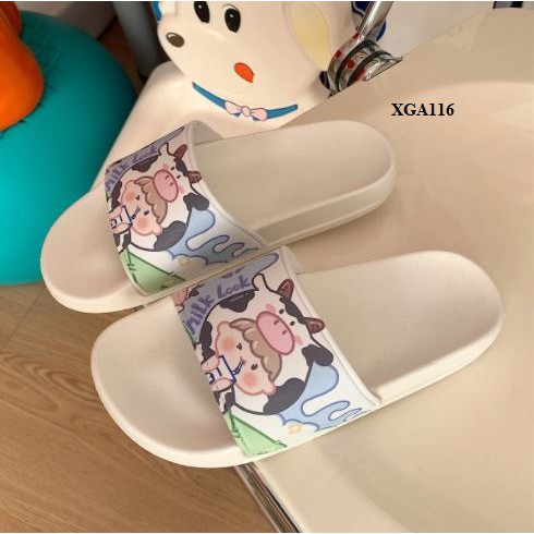 XGA116 Dép bò sữa dễ thương (HÀNG ORDER)