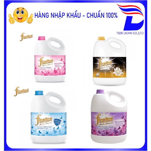 Nước giặt xã Fineline ⚡ HÀNG NHẬP KHẨU ⚡ Thái Lan 3000ML chính hãng