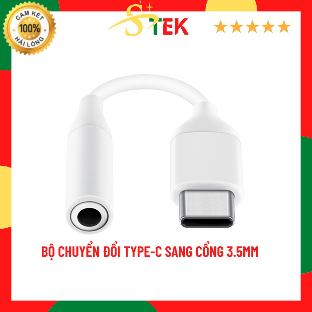 Jack cáp chuyển có DAC Type c ra 3.5 mm, s21 plus ultra s20 s10 note 10 Samsung