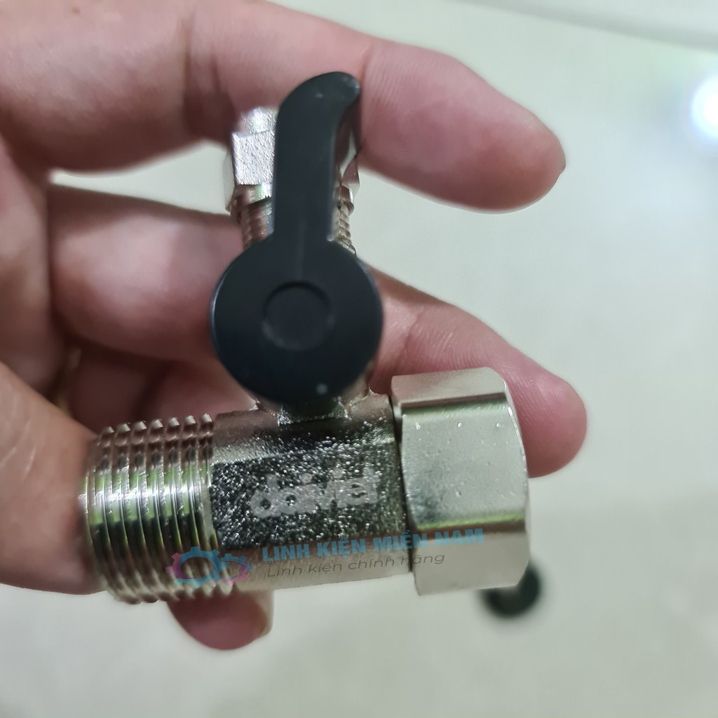 Van khóa nước chữ T ren 21 dây 10 máy lọc nước RO - Chính hãng Đại Việt