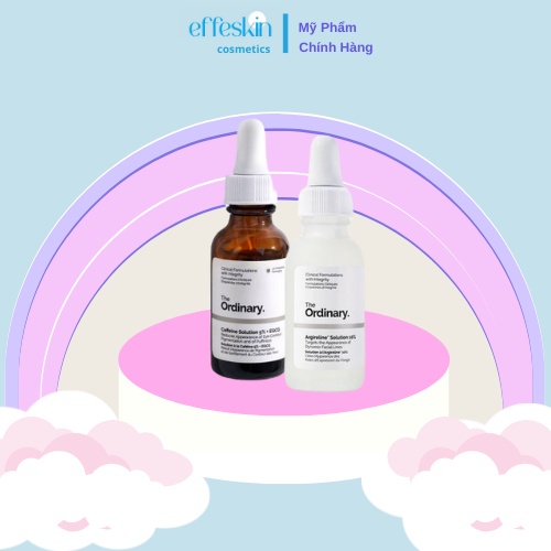 Tinh chất dưỡng mắt The Ordinary Caffeine Solution 5% + EGCG/Argireline Solution 10% EFFE SKIN