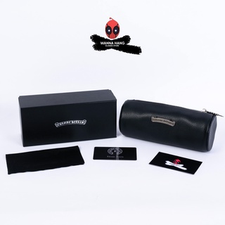 Gọng kính Chrome Hearts CH8004 nam nữ đẹp kim loạichống tia UV cao cấp Wanna Hang WHCH48