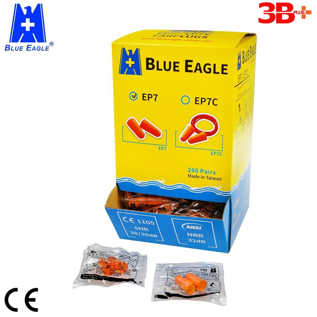 Nút bịt tai chống ồn không dây Blue Eagle EP7 - NHẬP KHẨU ĐÀI LOAN - CAM KẾT CHÍNH HÃNG