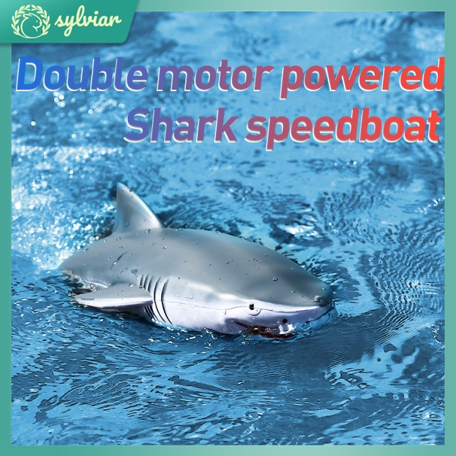 Thuyền Điều Khiển Từ Xa 2 Trong 1 Tốc Độ Cao 2.4g