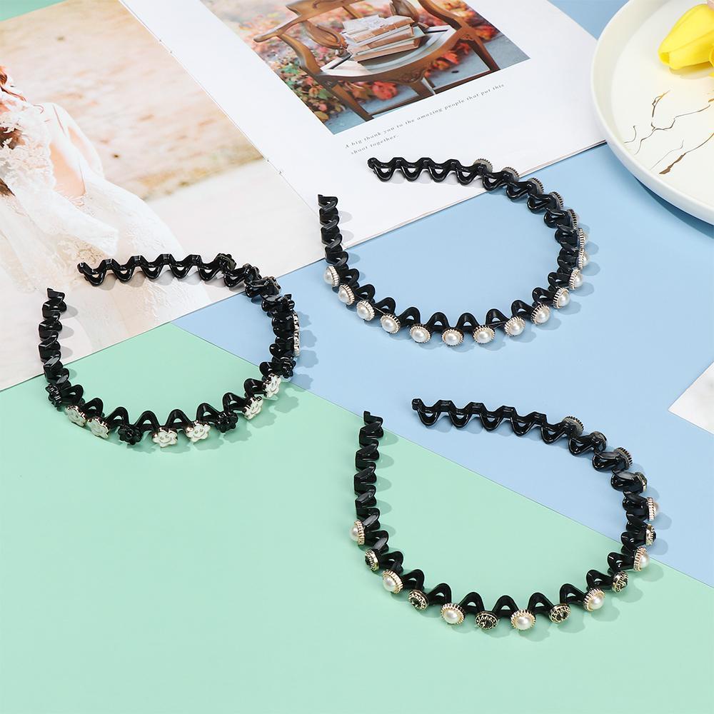 Băng Đô Cài Tóc Mái Lượn Sóng Thời Trang Dành Cho Nữ|Kẹp Tóc Tạo Kiểu Tiện Dụng Chất Lượng Cao