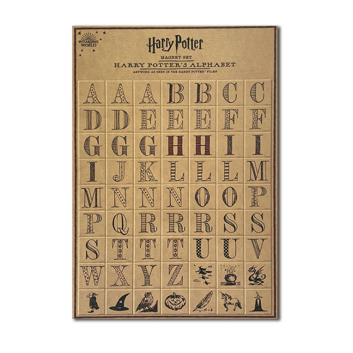Poster hình tàu hỏa trong Harry Potter dành cho trang trí quán cà phê