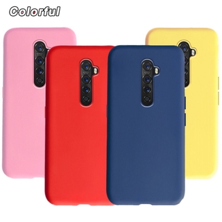 Ốp điện thoại silicon màu trơn đơn giản cho Oppo Reno 2f 2z Ace 2 Z