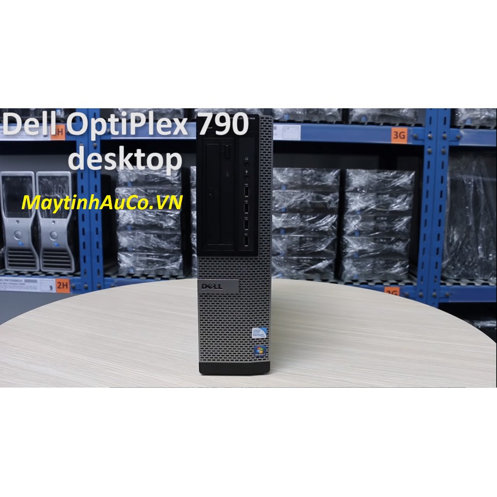 Cây máy tính để bàn Dell OPTIPLEX 790 Sff , (CPU G620, Ram 4GB, HDD 250GB, DVD) tặng USB Wifi 95