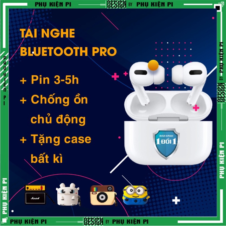 Tai Nghe Bluetooth, Không Dây ,Đổi Tên định vị, Pin trâu, Sạc Không Dây (BH 6 tháng)