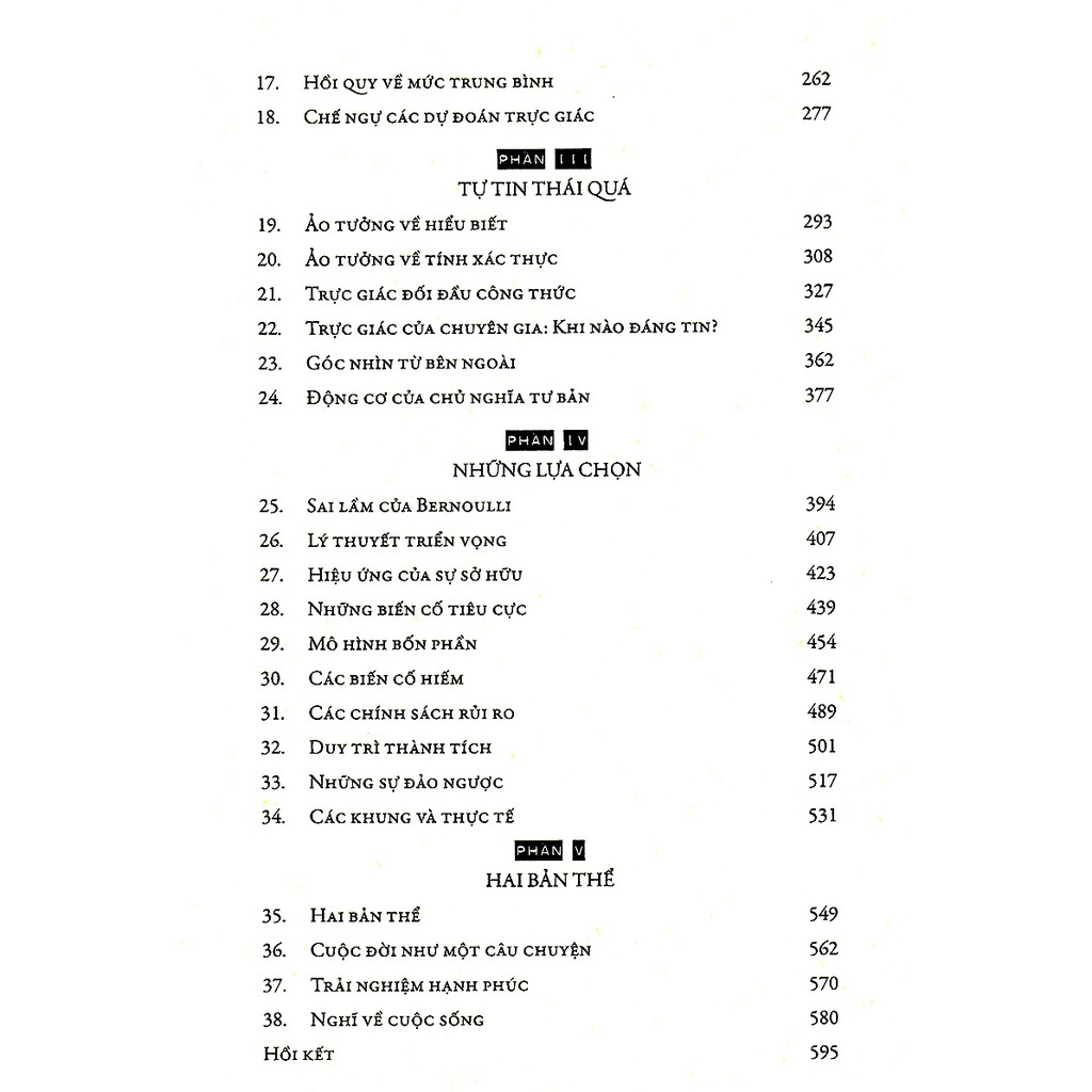 Sách > Tư Duy Nhanh Và Chậm - Nên Hay Không Nên Tin Vào Trực Giác? (Thinking fast and slow - Daniel Kahneman)