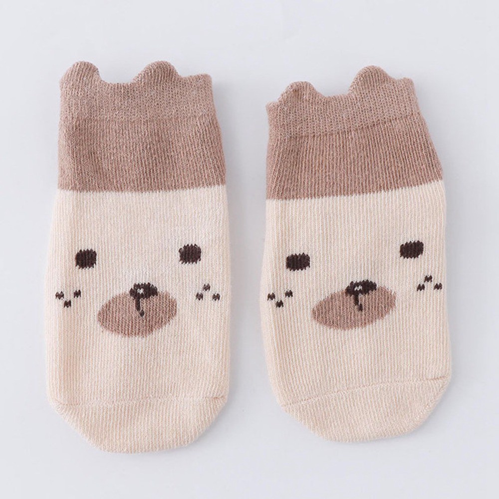 Tất Cotton Hoạ Tiết Hoạt Hình Dành Cho Trẻ Sơ Sinh