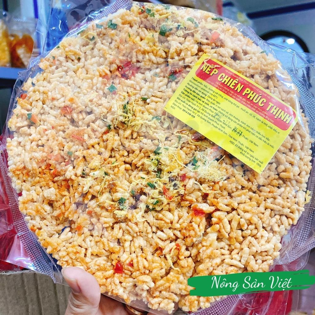 Cơm cháy chà bông Sài Gòn cơm cháy nếp chiên ăn vặt - 04100043