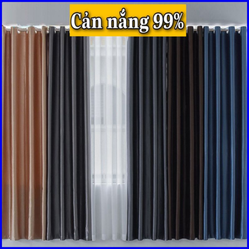 RÈM CỬA SỔ - SIZE VỪA- Chống nắng 95% (decor nhà cửa cực đẹp, cực rẻ)