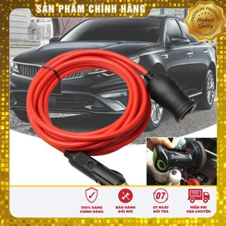 VIDEO THẬT - Dây Cáp Nối Dài Lõi Đồng Cho Tẩu Sạc Xe Hơi, Ô Tô 12V 24V