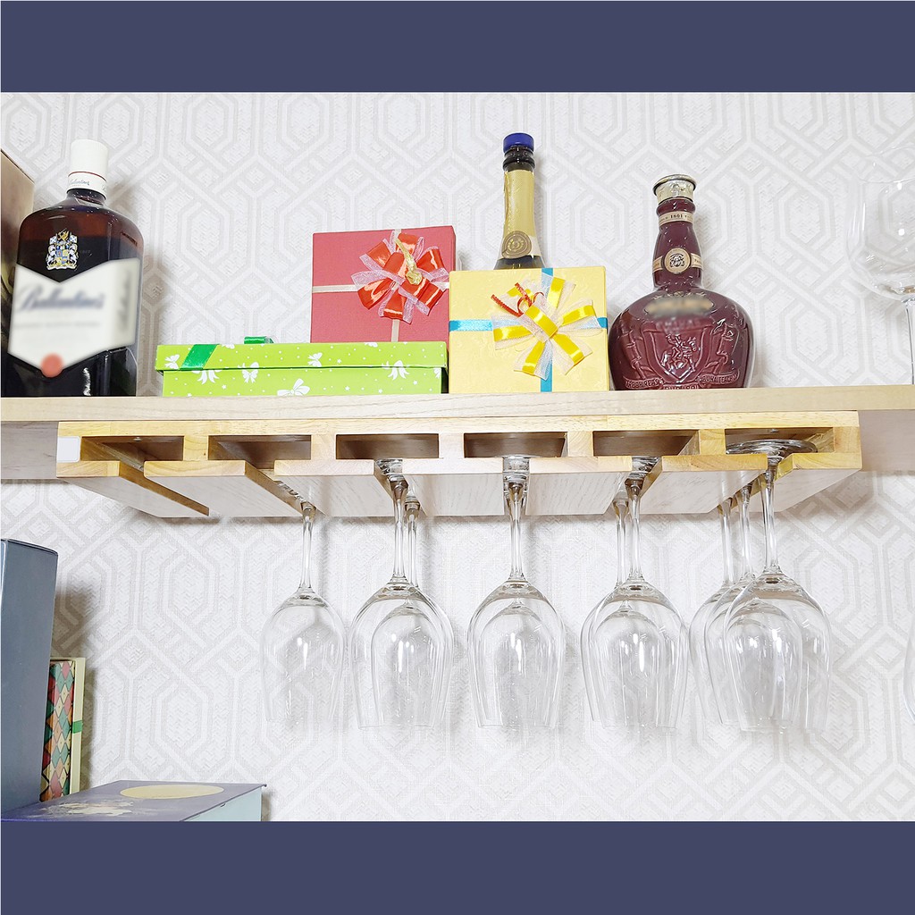 Gía treo ly rượu/ Gía treo ly quầy Bar/ Kệ treo ly pha chế/ Kệ treo ly chén - NHAQA | BigBuy360 - bigbuy360.vn