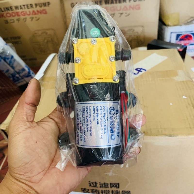 BƠM MINI DÙNG RỬA XE VÀ BÌNH XỊT ĐIỆN