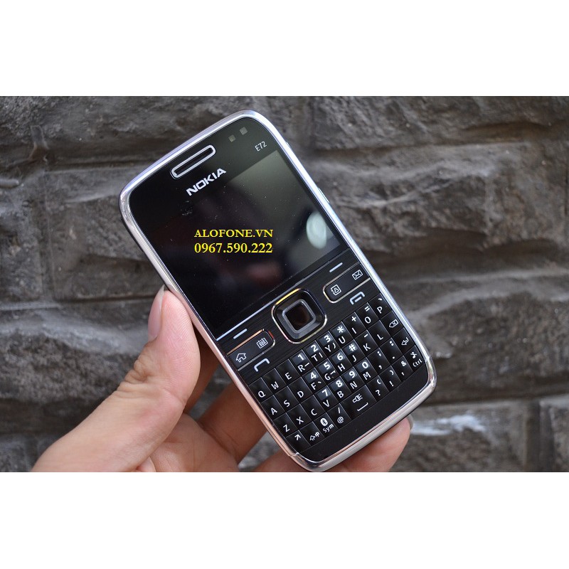Điện Thoại Nokia E72 Có Pin Zin Chính Hãng Bảo Hành 12 tháng Có WiFi 3.5G imeil Chuẩn Đèn Cảm Biến