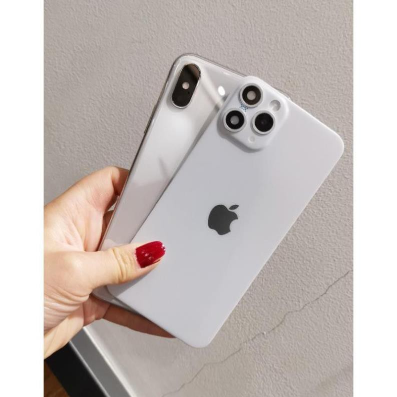 Miếng dán lưng độ giả iphone Xr - X/Xs - Xs Max thành Iphone11 / 11 Pro / 11 ProMax -Hồng Anh Case