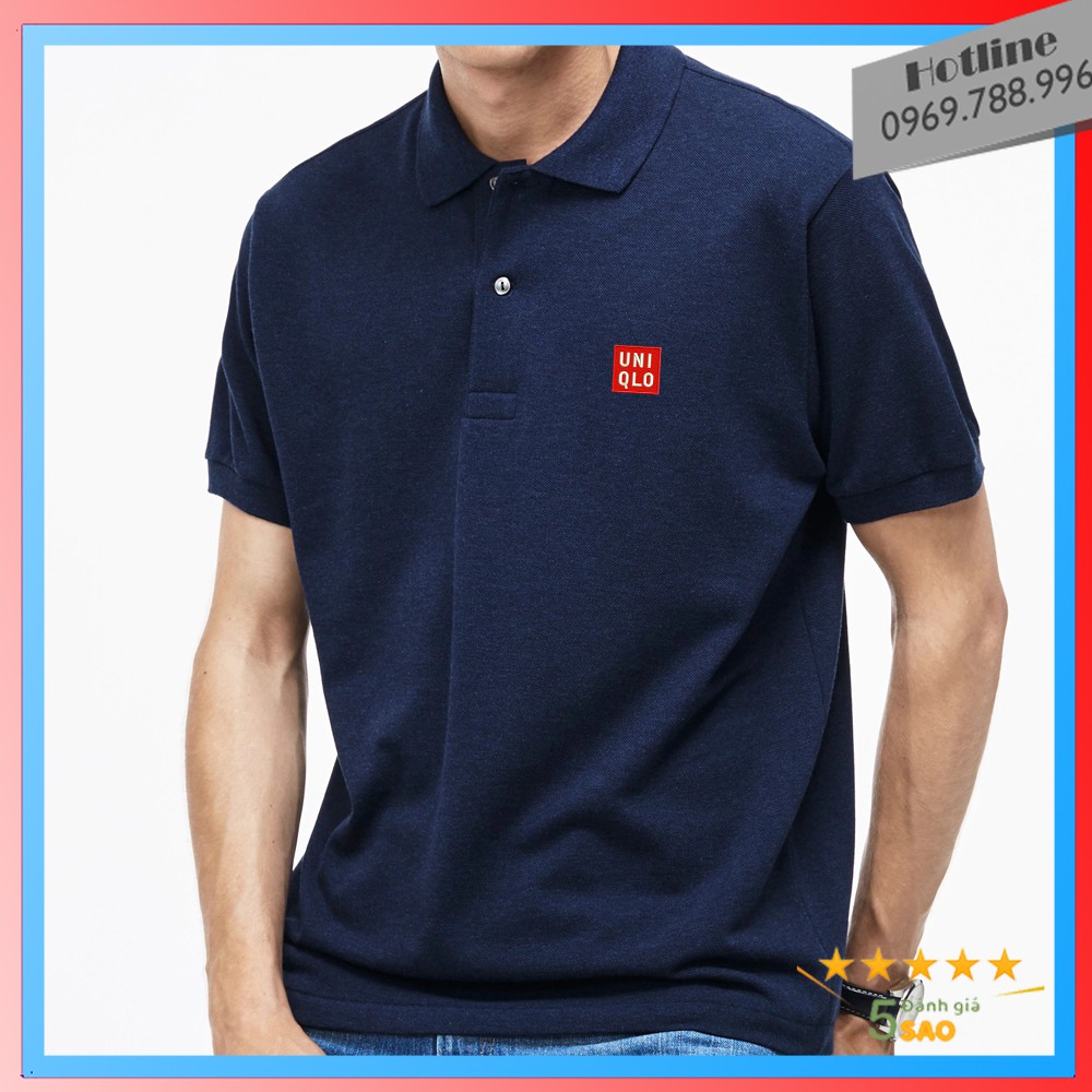 Áo thun polo nam cao cấp ,Vải 100% Cotton Cá Sấu mềm mại, co giãn, Logo Thêu Sắc Nét ,Phối bo Cổ ,Tay cực kì sang trọng