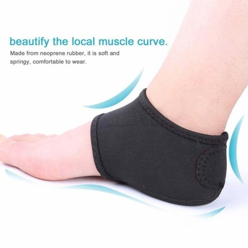 Vớ đệm gót giảm đau gót chân Achilles nứt nẻ da và vết chai chăm sóc bàn chân thời trang cho nam và nữ