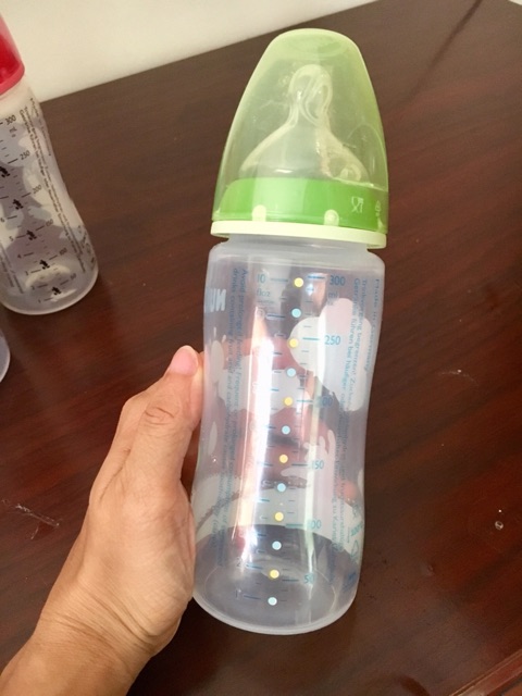 Bình NuK 300ml - Ty dẹt