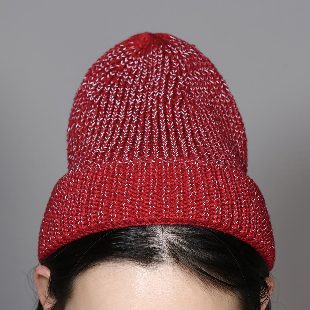 Mũ Beanie Phản Quang Chống Gió Thời Trang Thu Đông