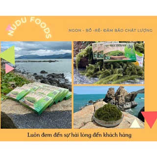 2 gói Rong Nho tách nước tốt cho sức khỏe(50g)+ tặng kèm 1 gói nước chấm mè rang đen