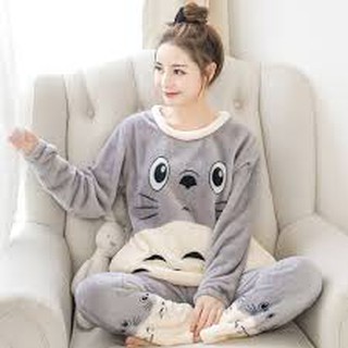 bộ ngủ lông hình thú