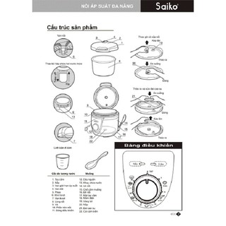 Nồi áp suất Saiko EPC-418