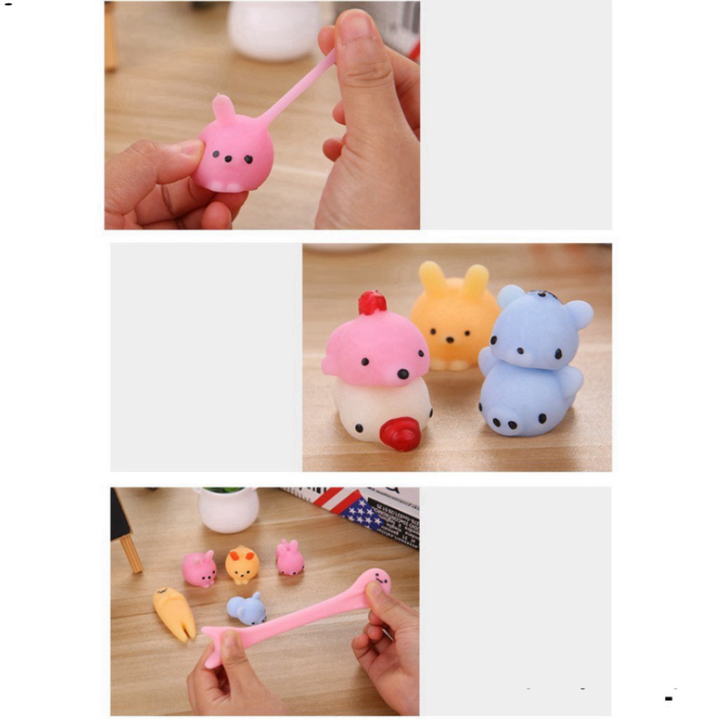[Rẻ] Mochi Squishy kute , bóp cực đã [HN] (NX)