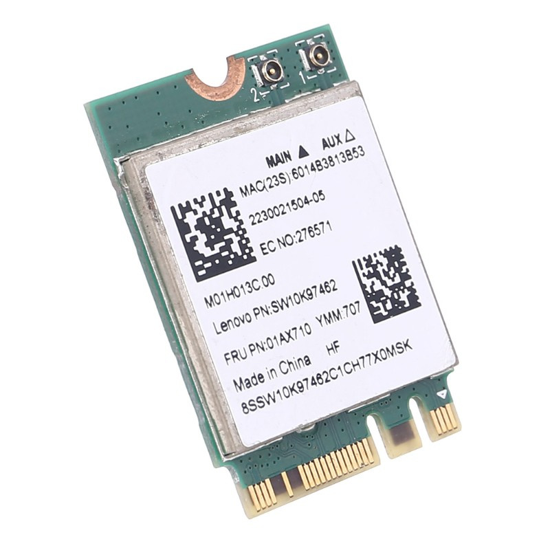 Card Không Dây Nerv Rtl8821Ce Fru 01ax710 Wifi Bluetooth 4.2 2.4g 5.8g Dành Cho Laptop Pc