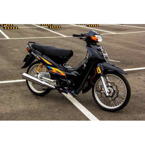 Baga mũi satria gắn wave